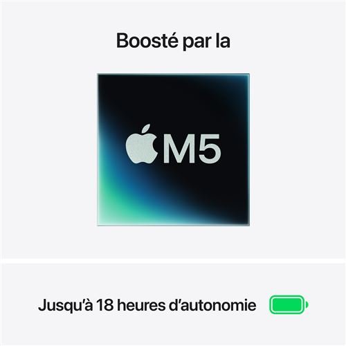 Apple MacBook Air 15" 512 Go SSD 16 Go RAM Puce M5 CPU 10 cœurs GPU 10 – Image 9