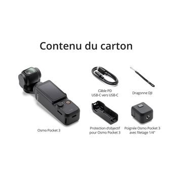 Caméra sport Dji Osmo Pocket 3 Noir – Image 4