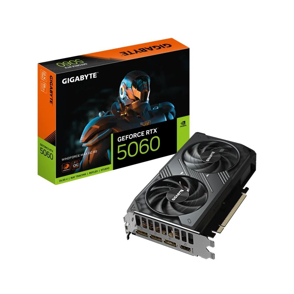 Carte graphique Gigabyte Nvidia GeForce RTX 5060 WINDFORCE MAX OC 8G