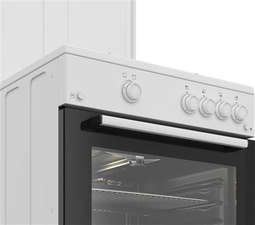 Cuisinière à gaz Beko FBG62010DW – 60 cm, 4 feux – Image 3