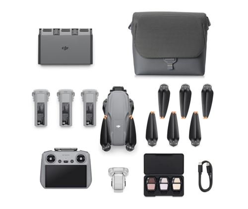 Drone Dji Air 3S Fly More Combo RC 2 Gris et noir – Image 2