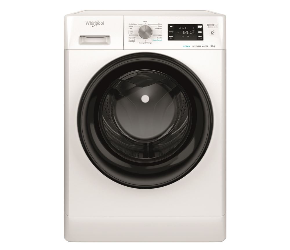 Lave-linge hublot WHIRLPOOL FFBB9489BVFR Blanc