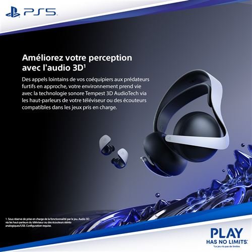 Console Sony PS5 Slim Edition Standard Blanc et Noir – Image 5