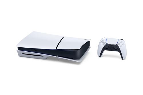 Console Sony PS5 Slim Edition Standard Blanc et Noir – Image 2
