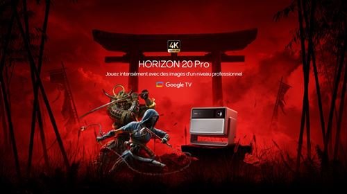 Vidéoprojecteur Xgimi Horizon 20 Pro Gris et Noir – Image 2