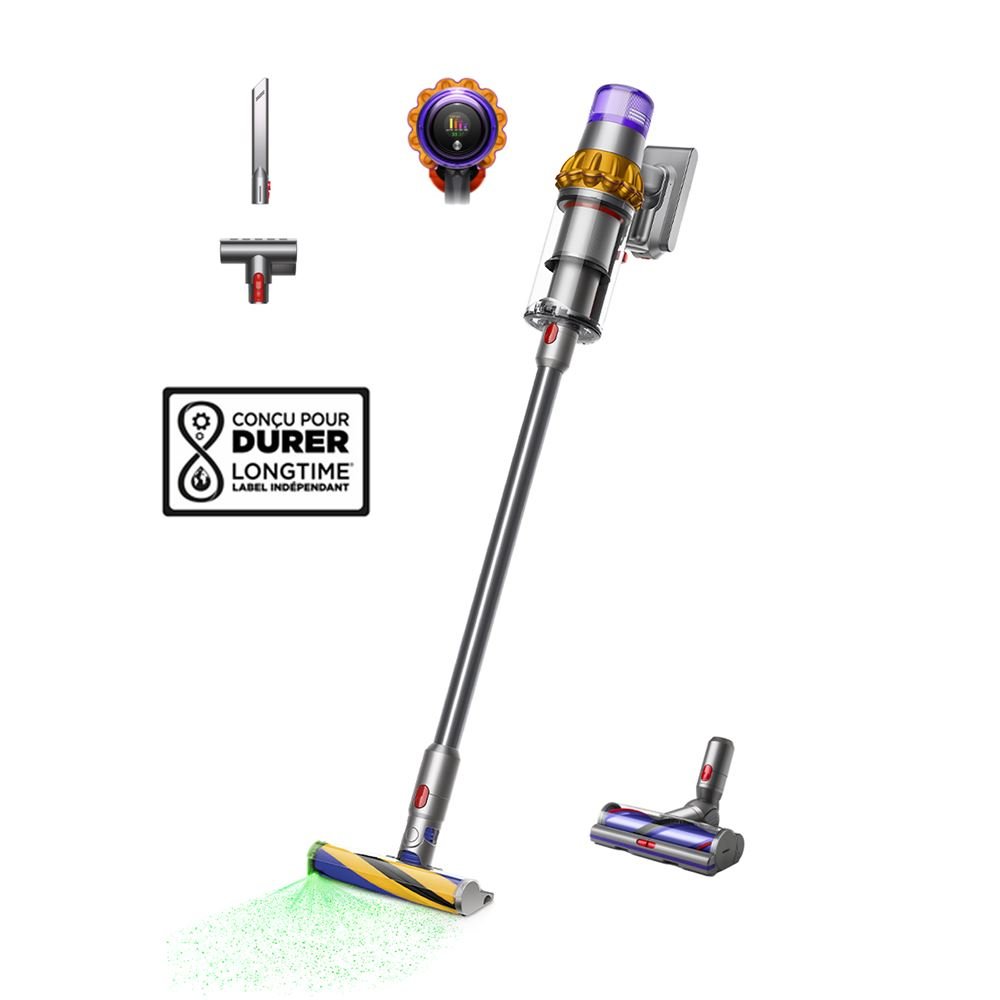 Aspirateur sans-fil Dyson V15 Detect Absolute Gris anthracite